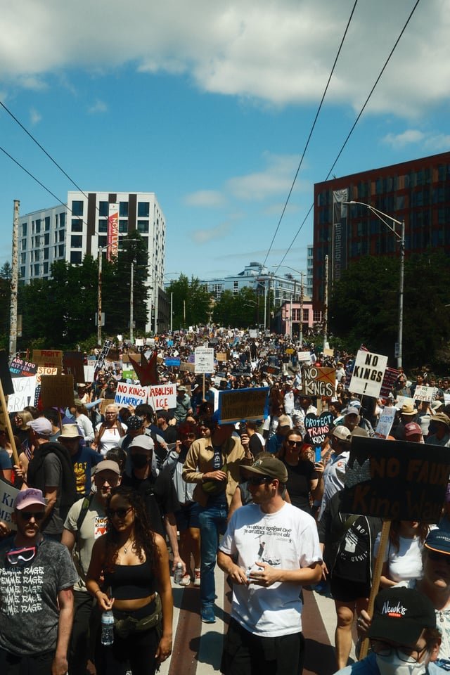 70k+ people showed up to the No Kings Protest