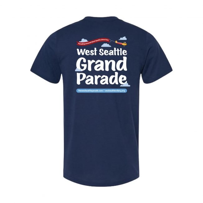 YOU CAN HELP: Support West Seattle Grand Parade by wearing this T-shirt!