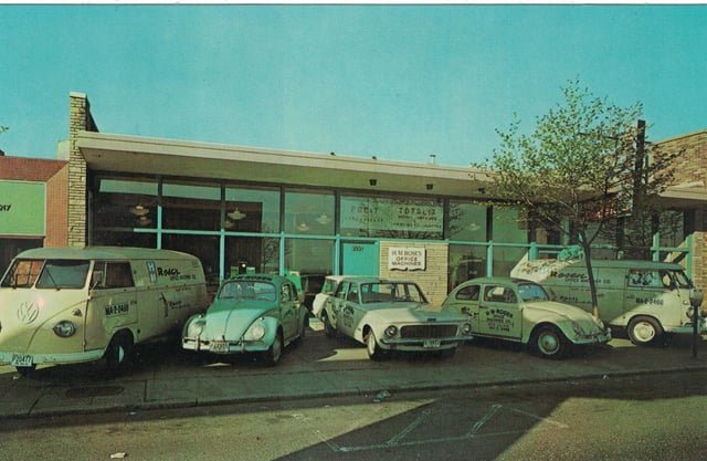 This one-story Belltown building from 1953 still stands.