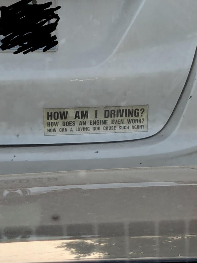 Enough student driver stickers