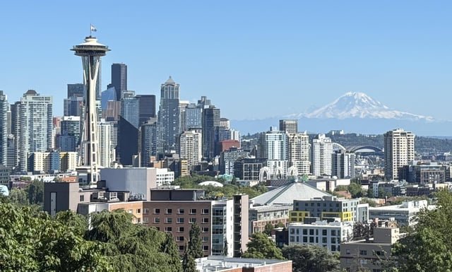 Rainier showing up for Pride!