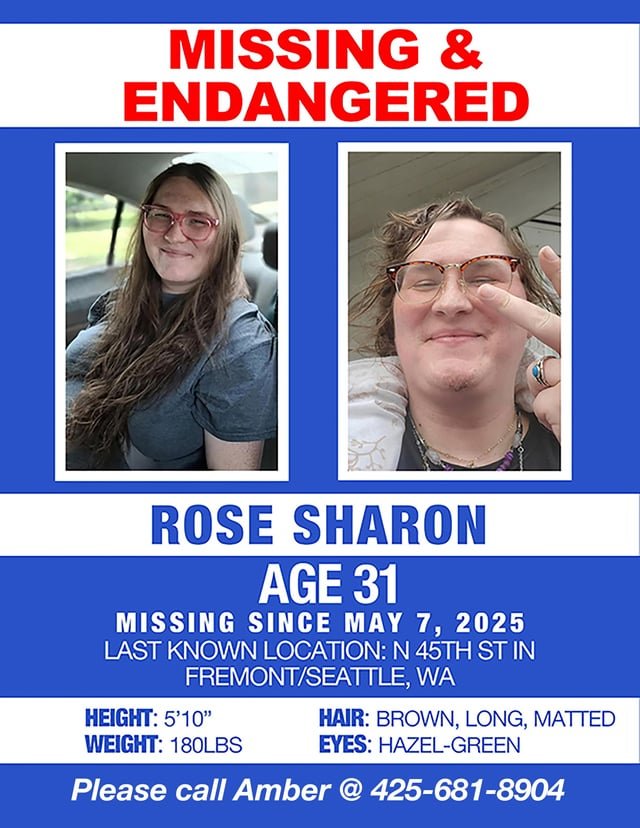 Rose is still missing