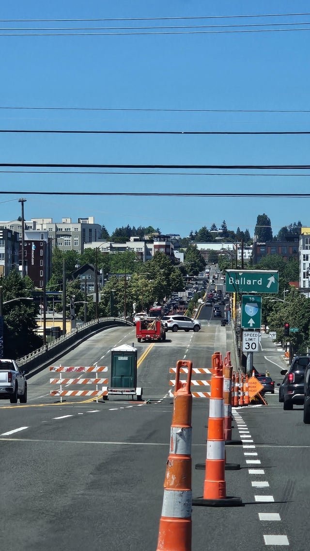 So why did Seattle decide to do construction on the Ballard Bridge, Fremont Bridge, and University Bridge all on the same weekend?