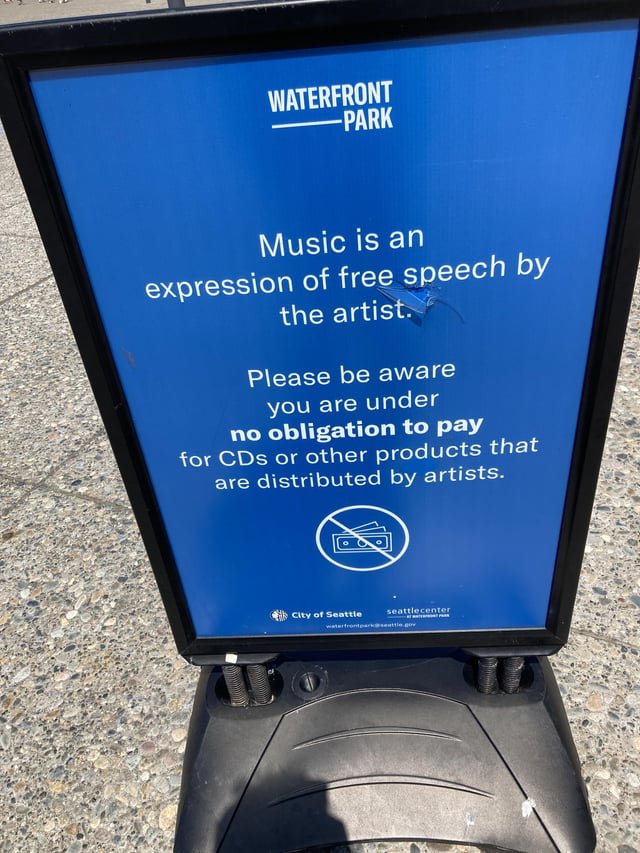 Went down to the Waterfront on Monday for the first time in a couple weeks. Is this new, or am I crazy and it’s always been there and I just didn’t notice it?