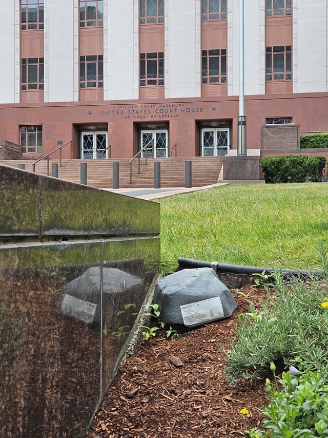 What’s under this “rock” at the courthouse on 5th?
