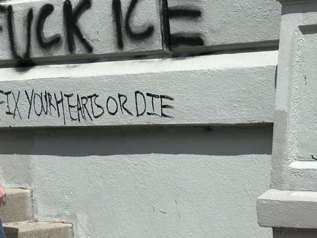 Cool David Lynch quote at the protest