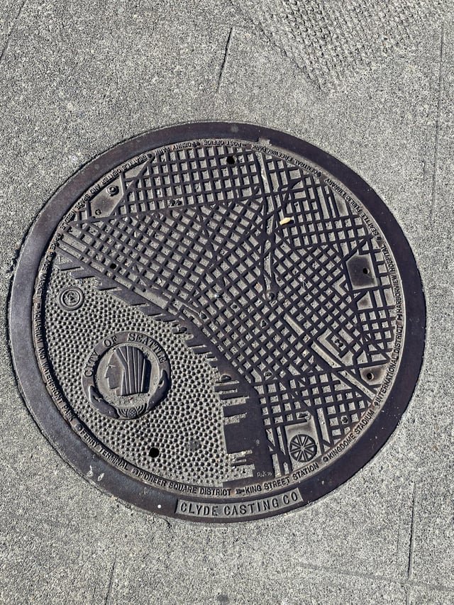 King Street Station Manhole