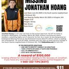 Jonathan Hoang, Autistic, Missing, Abducted + The Gabby Petito Foundation & Light The Way