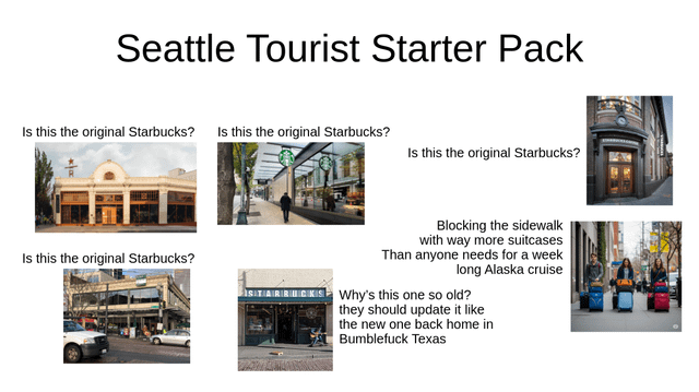 Seattle Tourist Starter Pack