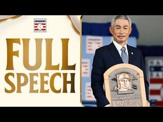 Ichiro Suzuki Hall of Fame Induction Speech [22:12]