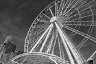 Seattle Waterfront Sunday Evening