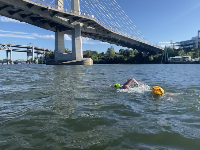 READER REPORT: Big achievement for West Seattle ultramarathon swimmer and coach