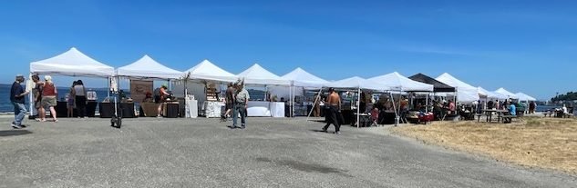HAPPENING NOW: Makers Art Market @ Alki Beach