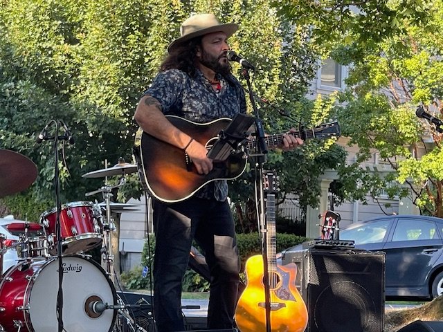 HAPPENING NOW: Admiral Music in the Parks concert #2 at California Place Park