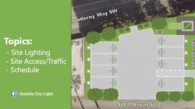Cameras, lights in Morgan Junction EV lot plan, now out to bid: Morgan Community Association quarterly meeting report #1