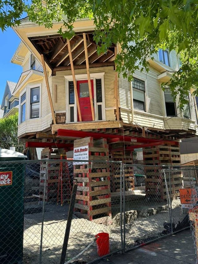 This 120-year-old Capitol Hill house isn’t making way for mixed-use development — It is rising up