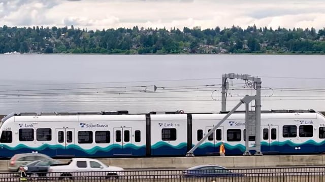 Light rail testing on I-90 bridge begins July-Seattle to Bellevue rail opening planned for early 2026