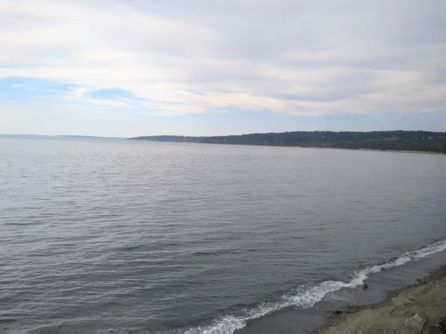 I decided to take the Sounder to Edmonds instead of the Light Rail to Lynnwood. If the timing works, it’s one of the best commutes you could probably have.