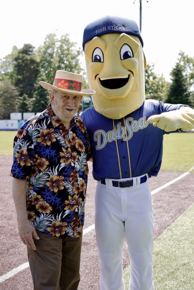 West Seattle man crosses one off his bucket list, thanks to the DubSea Fish Sticks