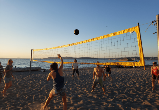 Beach volleyball on Alki is about to get more accessible and safer, thanks to new type of court