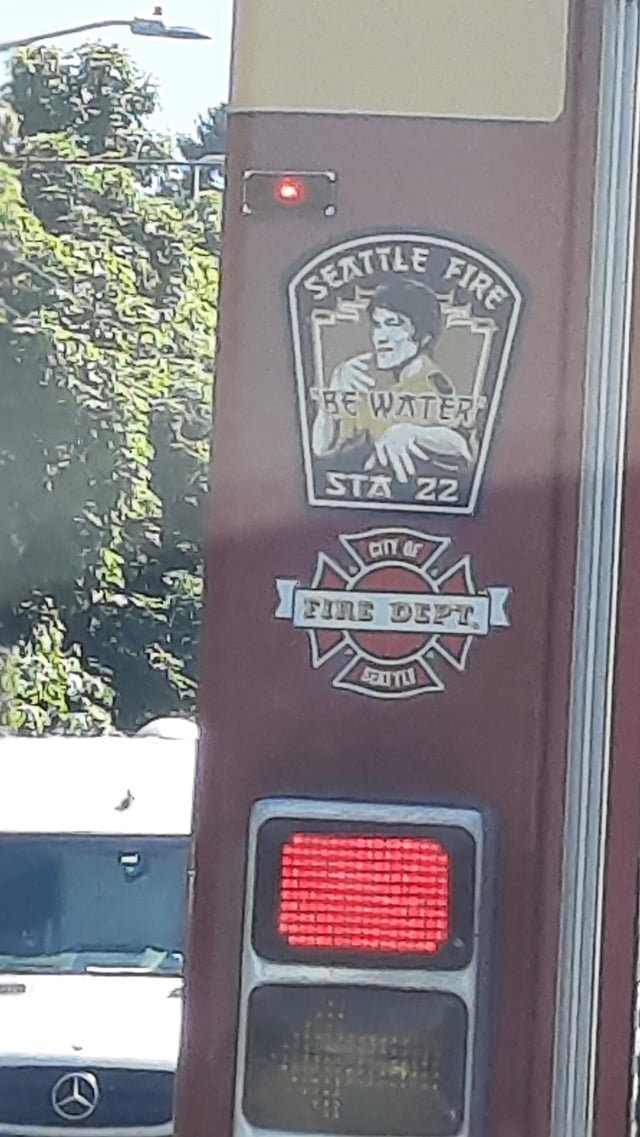 Bruce Lee fire truck