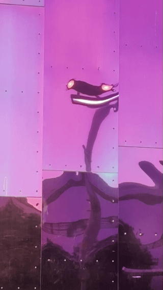 MoPOP’s own disappearing Randall from Monsters, Inc.