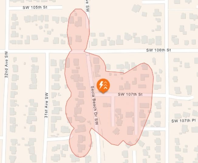 UPDATE: Power outage in Arbor Heights/Seola Beach