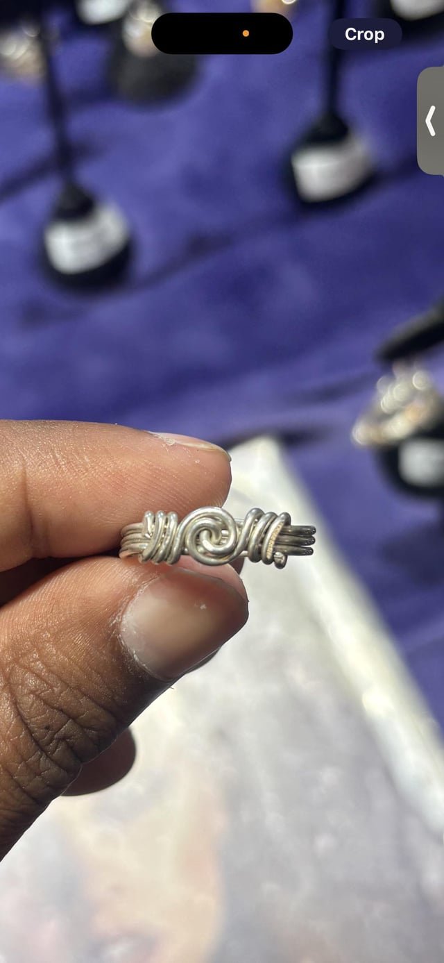 Lost ring in green lake park