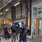 Here are some pics of the active shooter situation taken from inside the REI across from the Best But happening now