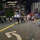 Returning back from the spectacular fireworks show but the traffic was just insane.