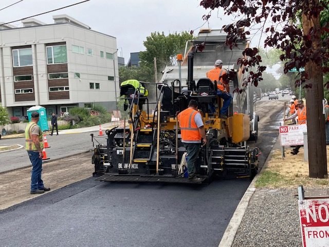 TRAFFIC ALERT: Paving work on California Avenue SW in south Morgan Junction