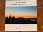 I made a Mt. Rainier photo book with pictures I’ve taken