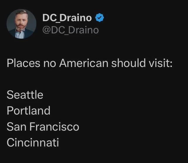 Guess I Am Visiting Cincinnati