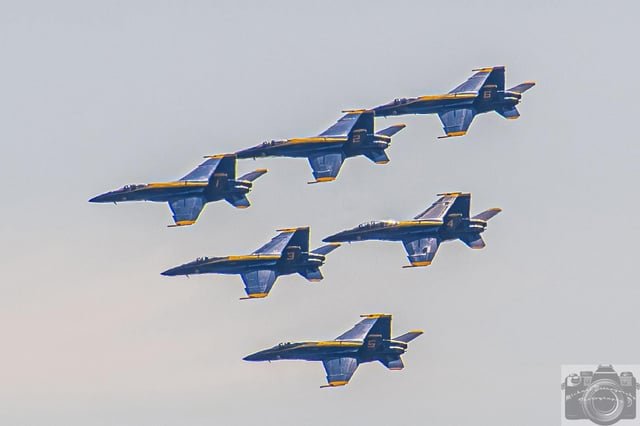 Blue Angels over Seattle