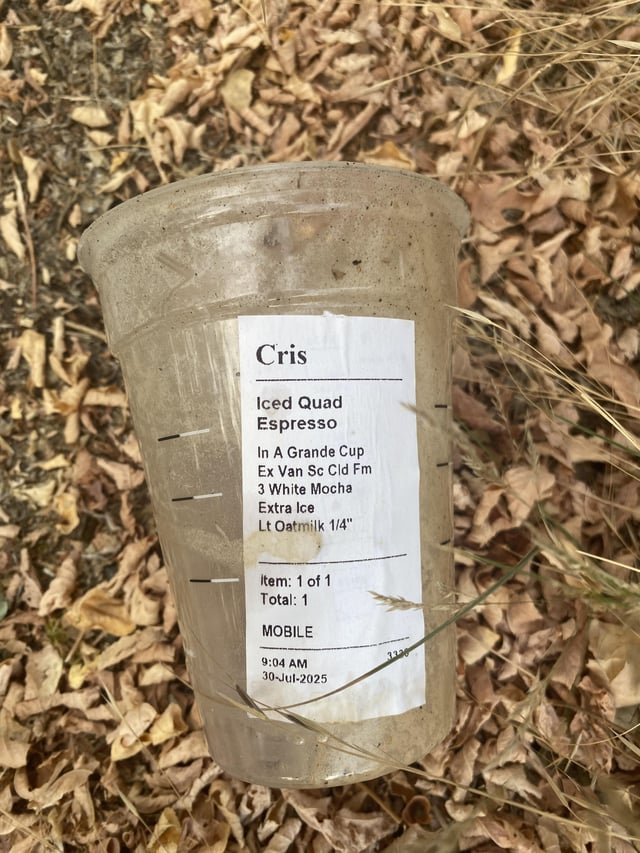 Maybe don’t litter…