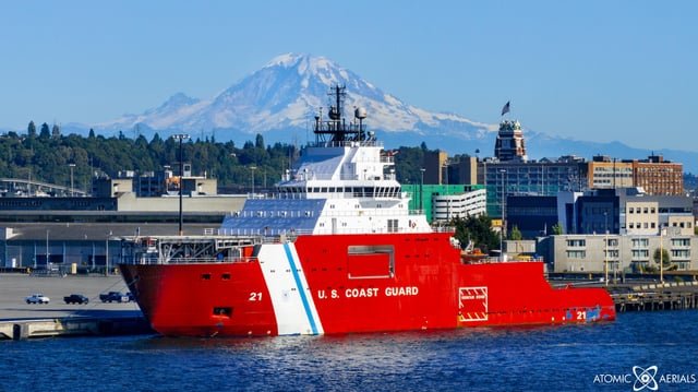 USCGC Storis – America’s newest (acquired) medium icebreaker chilling in Seattle before heading to its new home in Juneau