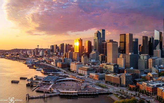 Seattle Summer Sunsets