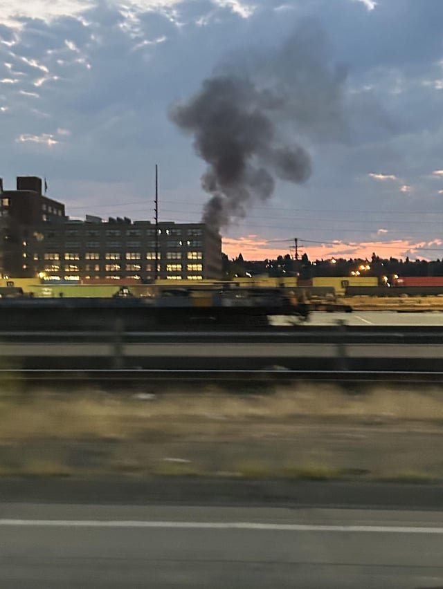 Fire in Beacon Hill