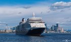 Queen Elizabeth departing Seattle