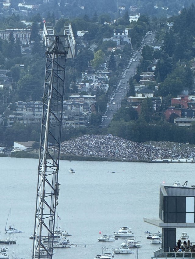 So many people