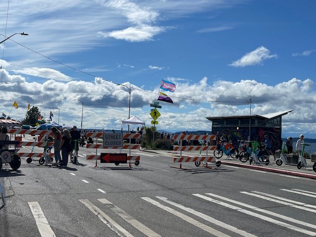 HAPPENING NOW: Alki Beach Pride 2025