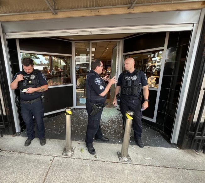 WEST SEATTLE CRIME WATCH: Smash-and-grab robbery at Menashe and Sons Jewelers
