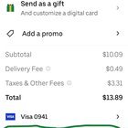 Problem with the UberEats App – Bellevue and other Seattle Suburb(s)