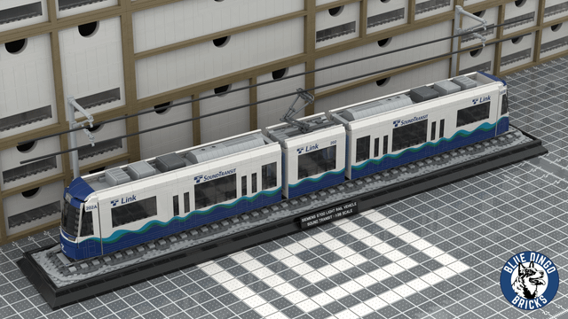 1:38 Scale Digital LEGO Sound Transit Siemens S700