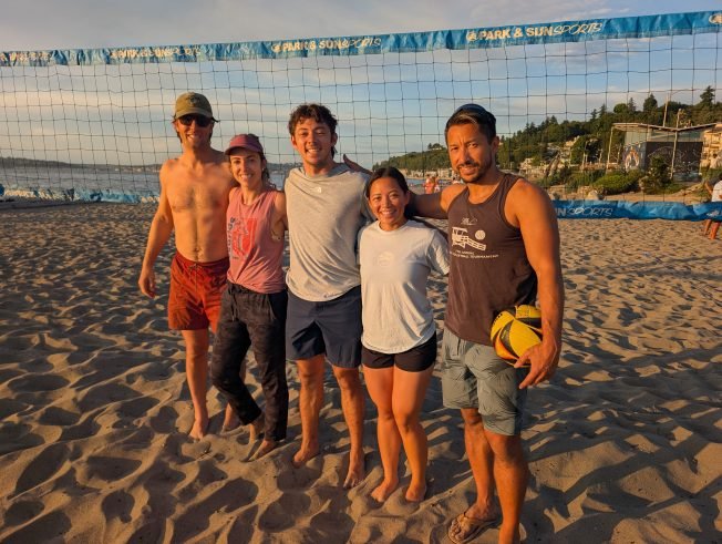 FOLLOWUP: Stolen Alki ‘drop-in volleyball’ net replaced
