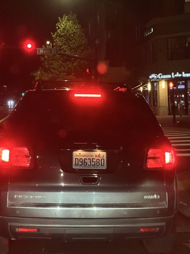Driver throwing trash at pedestrians