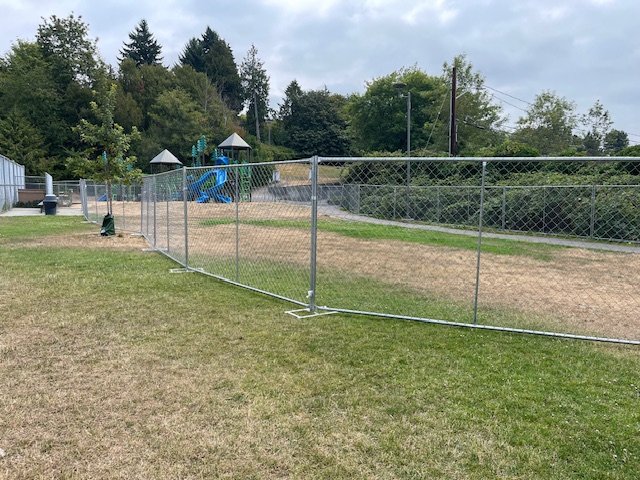 Here’s why Fairmount Playground’s south play structure is fenced off