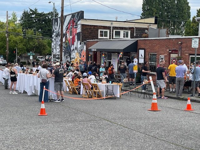 WEST SEATTLE SCENE: Fauntleroy Fall Festival benefit dinner pop-up a hot ticket