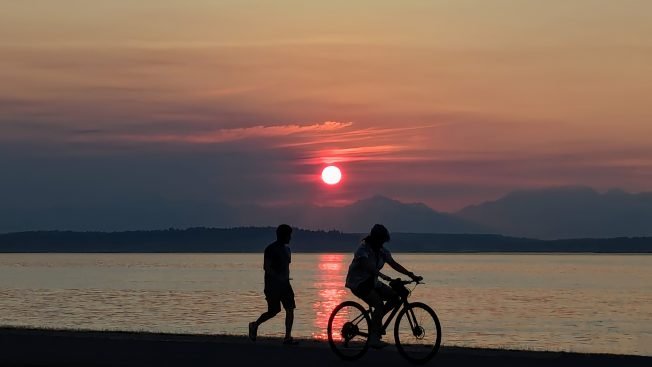 WEST SEATTLE WEATHER: The heat is gone
