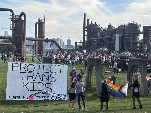 Response to Sean Feucht at Gas Works